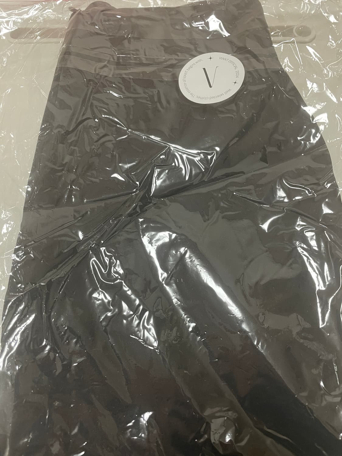 (새상품) 하이웨스트 H라인 슬림핏 무지 미니 스커트 블랙 M 상품이미지3