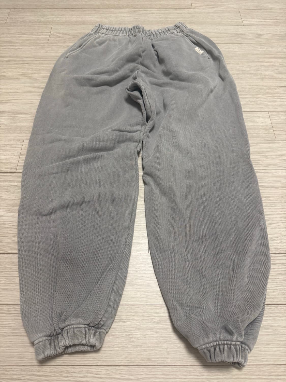 글로니 클래식 워시드 스웻팬츠 그레이 상품이미지2