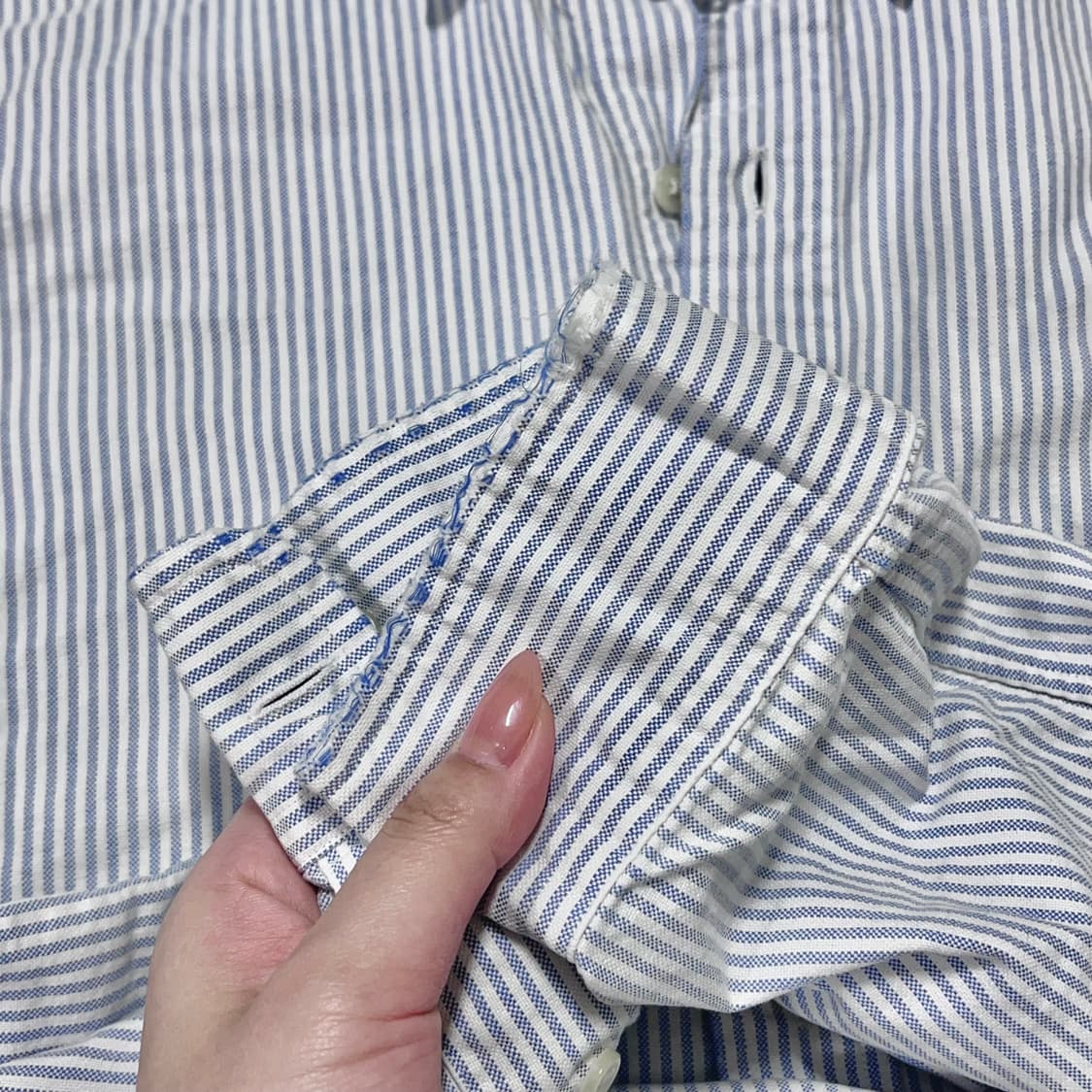 [정품] 폴로 소라 / 멀티포니 스트라이프 셔츠 [ M ] 상품이미지10