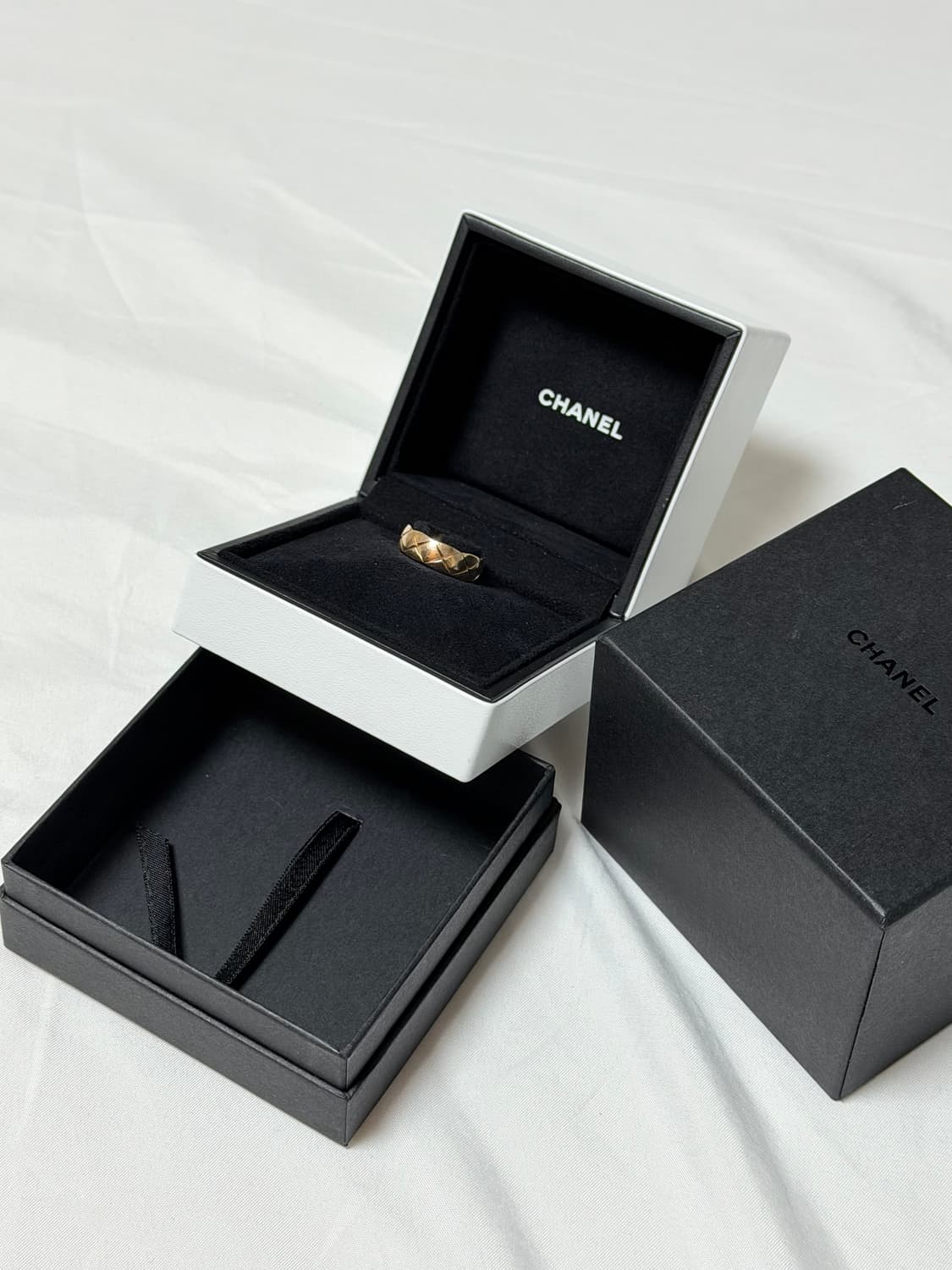 샤넬 코코크러쉬 반지 스몰 베이지골드 51호 팝니다 상품이미지3