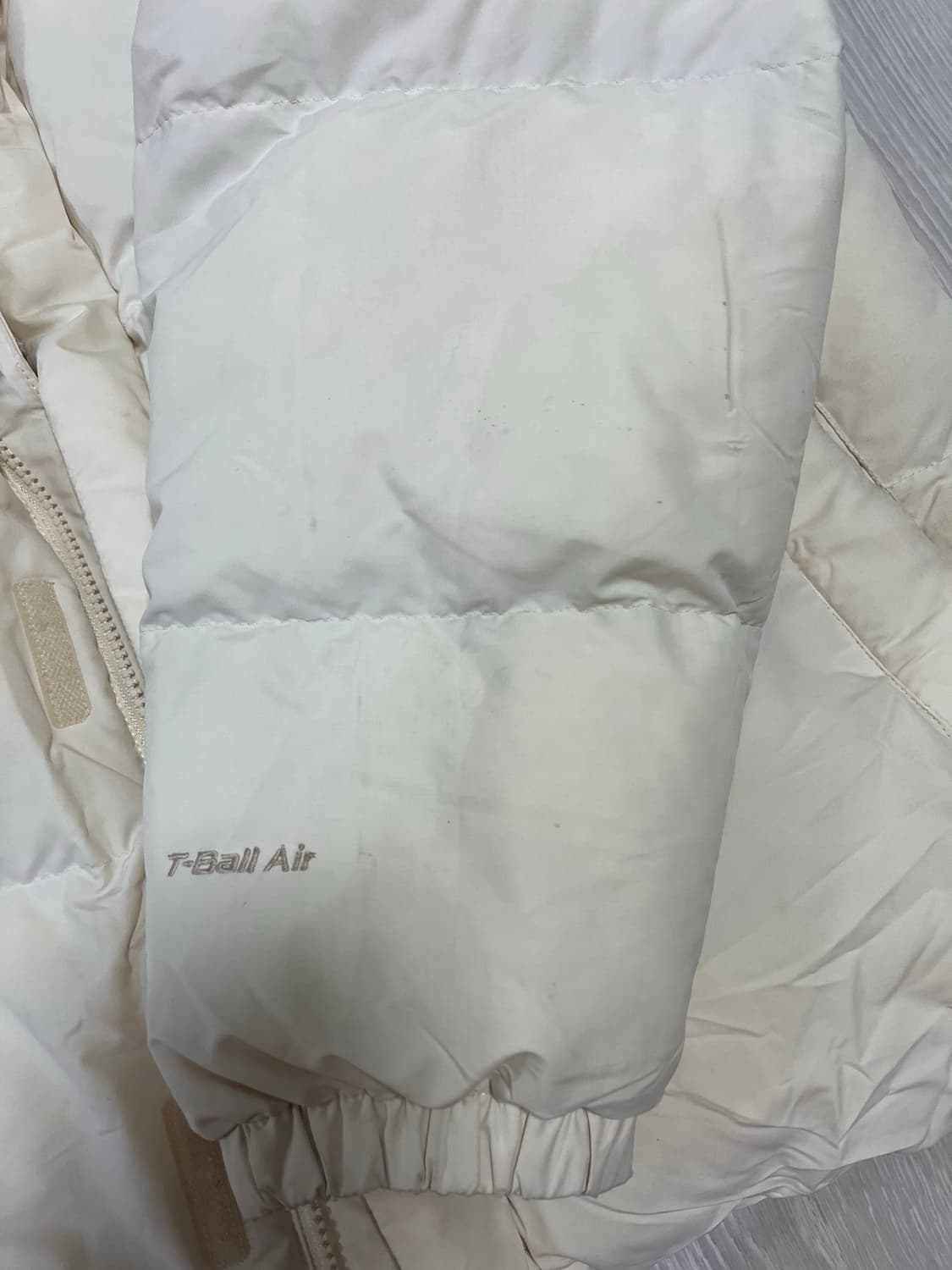 노스페이스 티볼에어 크림패딩 100 상품이미지3