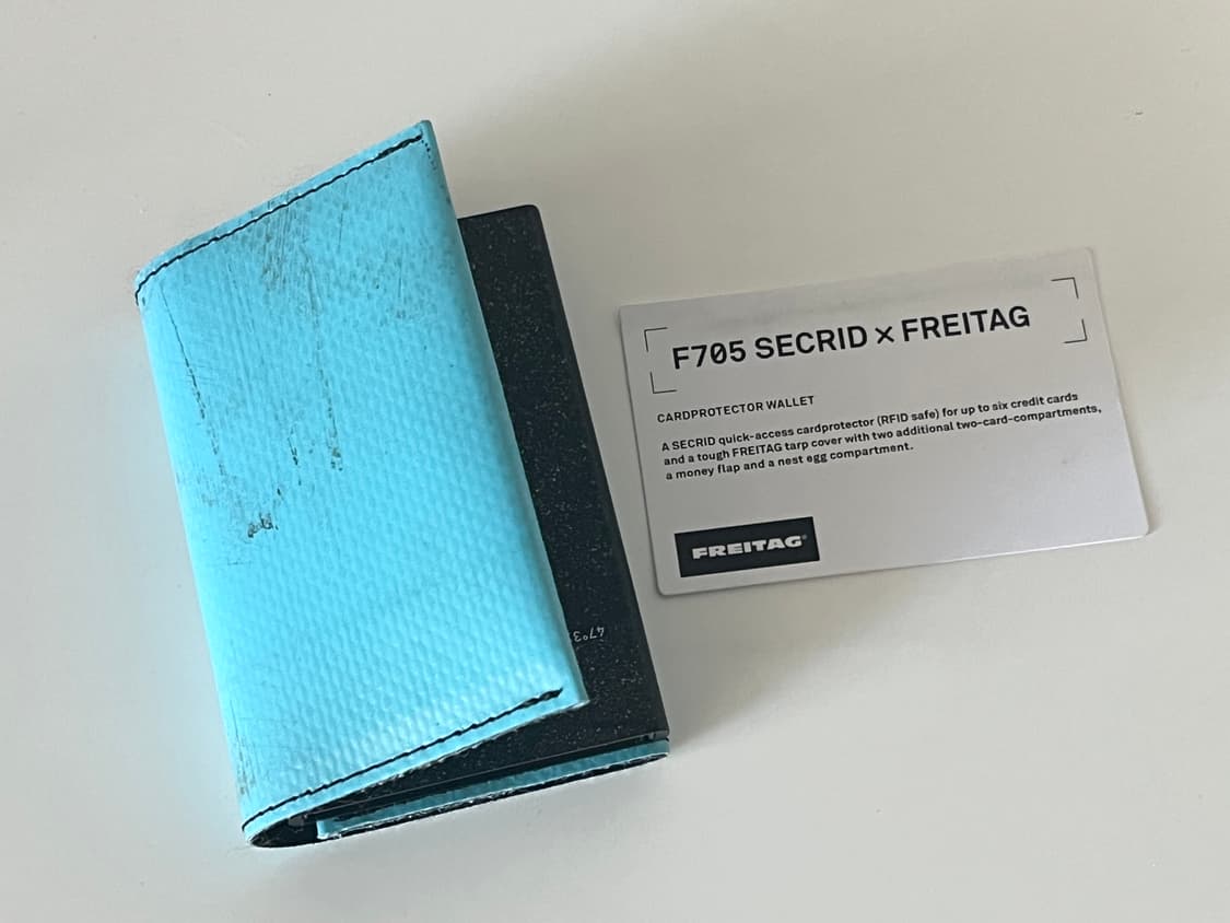 프라이탁 시크리드 Freitag Secrid F705 라이트블루 상품이미지1