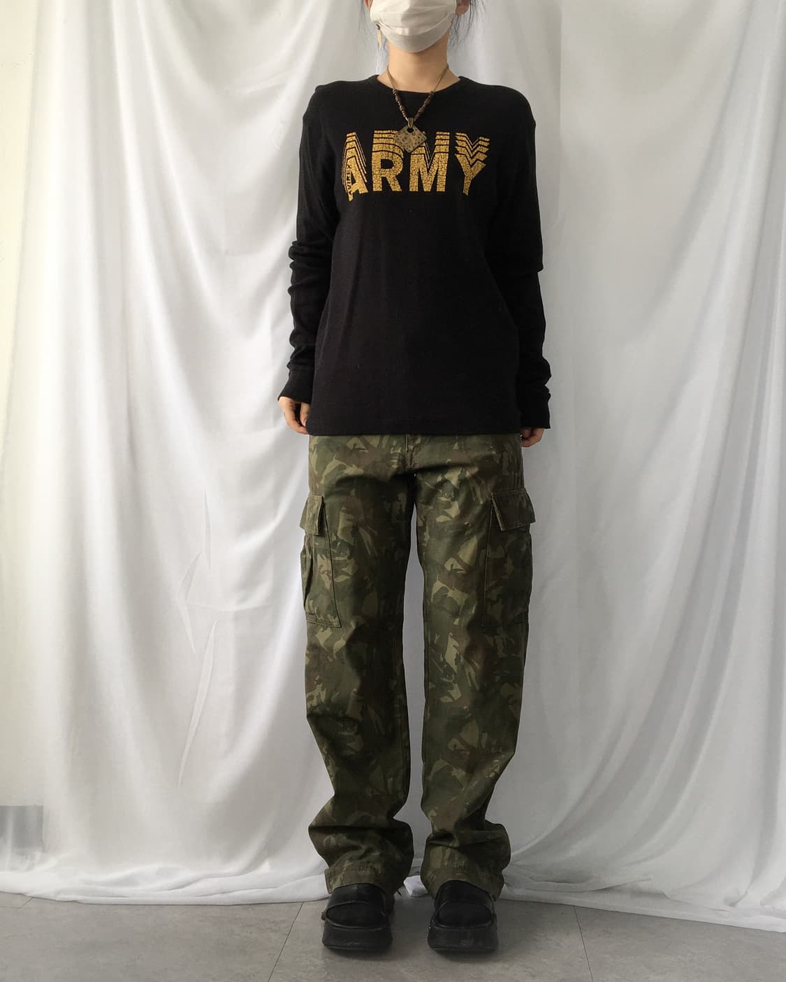 Camo pattern cago pants 상품이미지7