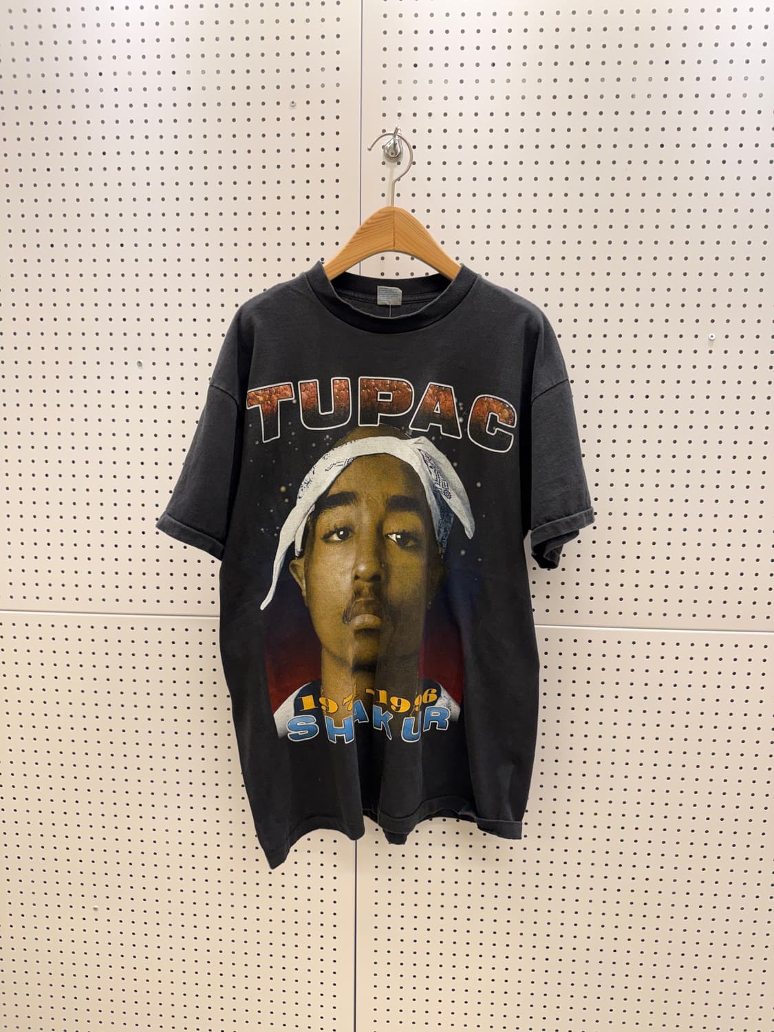 빈티지 투팍 샤커 프린팅 반팔티셔츠 U1264 상품이미지2