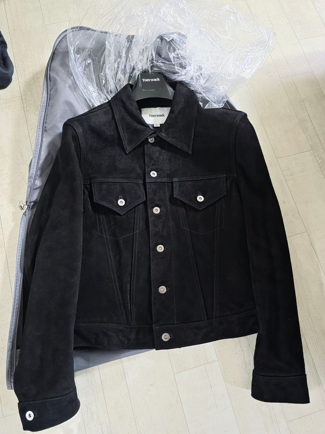 토니웩 카우하이드 스웨이드 자켓 M 상품이미지1