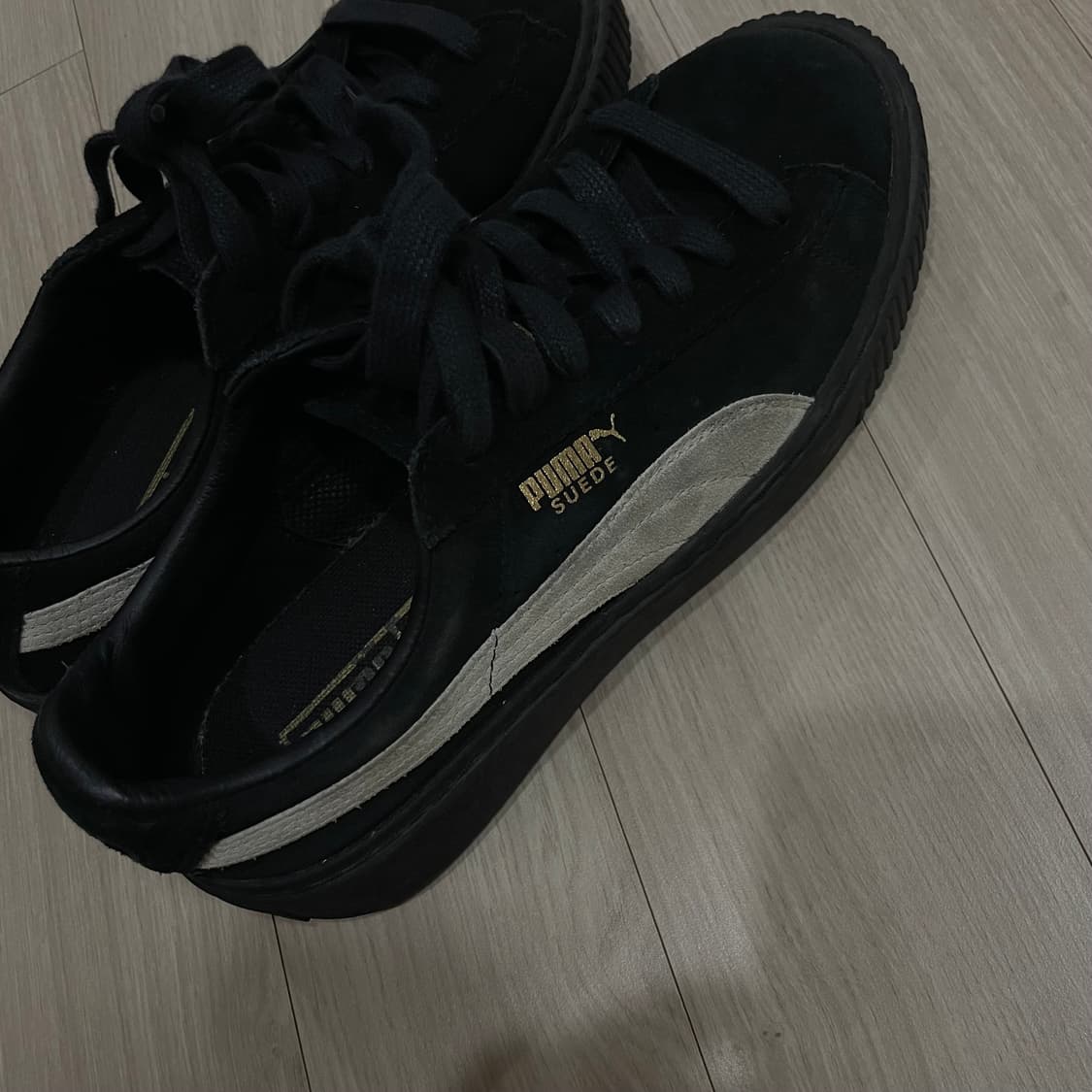 푸마 스웨이드 블랙 상품이미지3