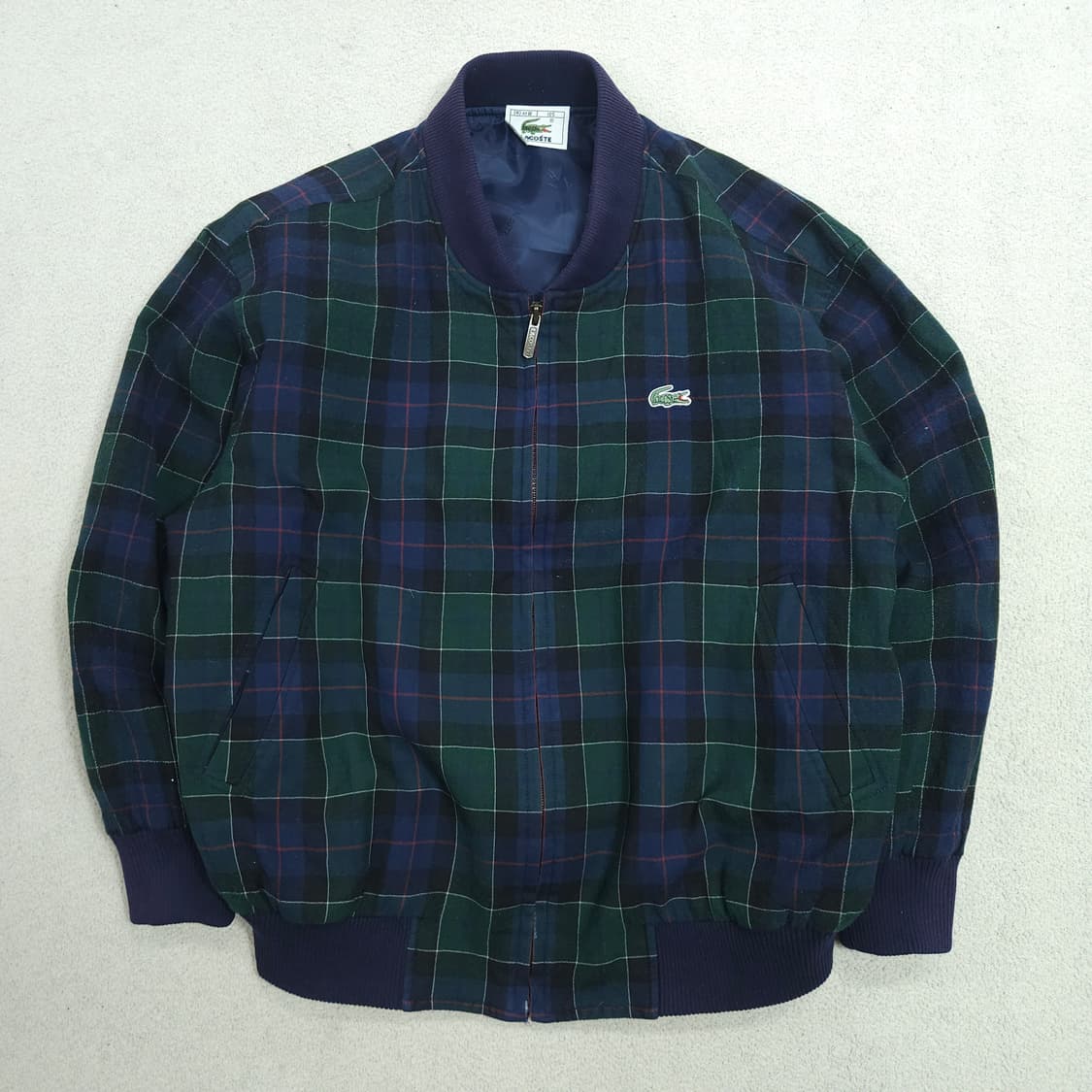 라코스테 체크 블루종 105 상품이미지1