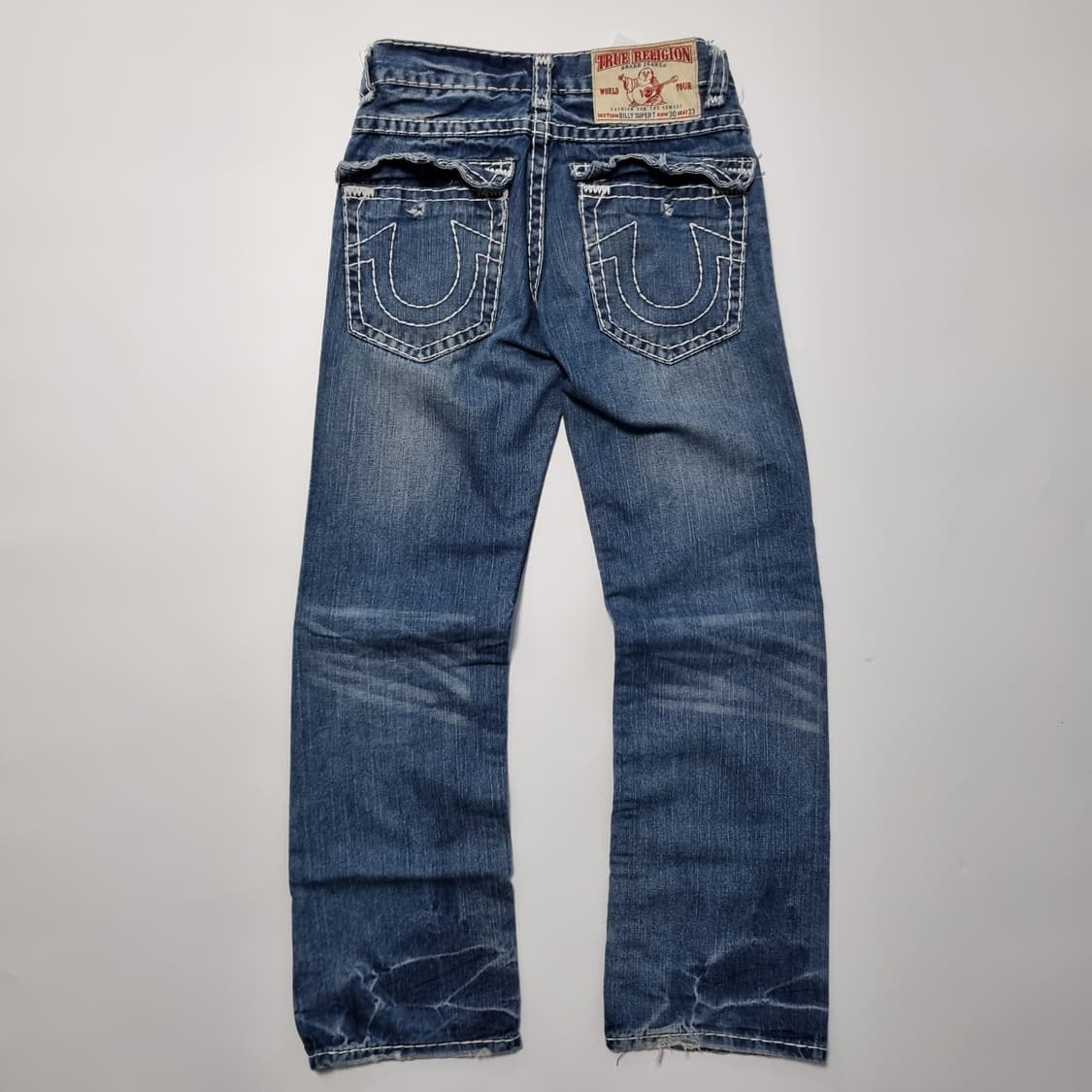 트루릴리전 부츠컷 워시드 팬츠  상품이미지4