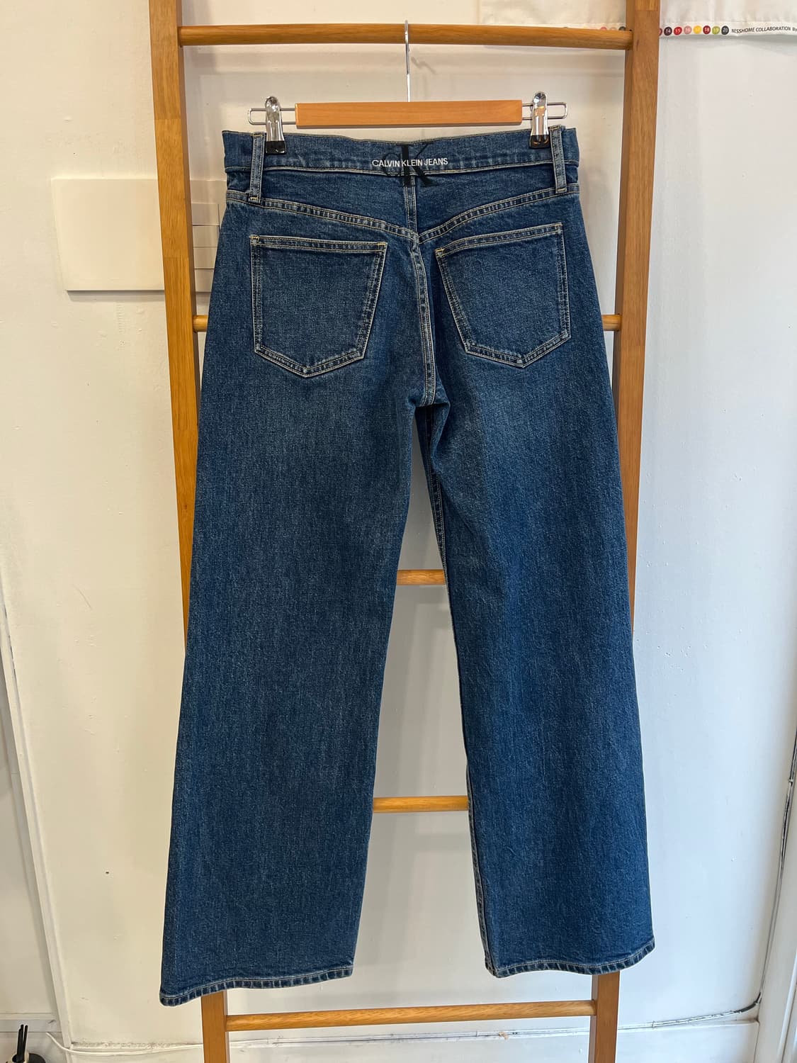 캘빈클라인(CK) 로우라이즈 와이드 데님 (W26) 상품이미지2