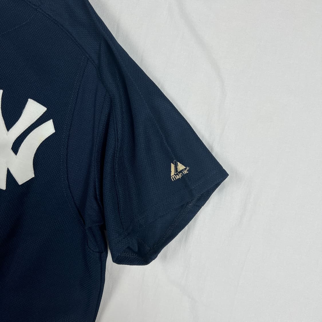 90‘s 마제스틱 mlb ny양키즈 팀 베이스볼 메쉬 져지 상품이미지3