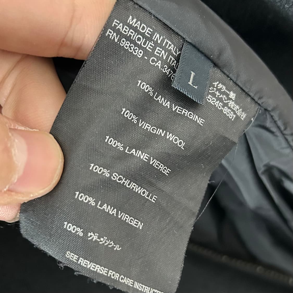 프라다 패디드 후드 울 롱코트 상품이미지9