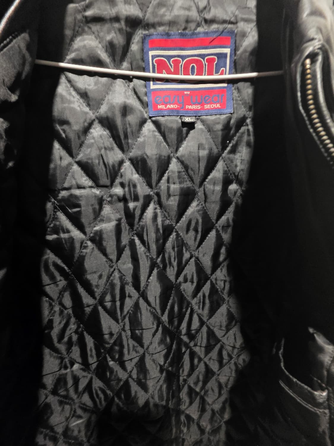 NOL easy wear 소가죽 자켓 XL 상품이미지6