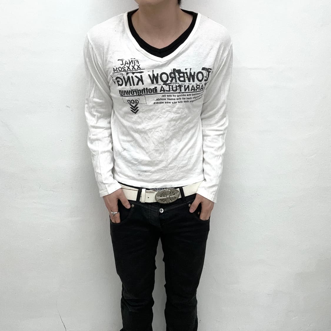 Beaumere lettering layered sleeve 상품이미지2