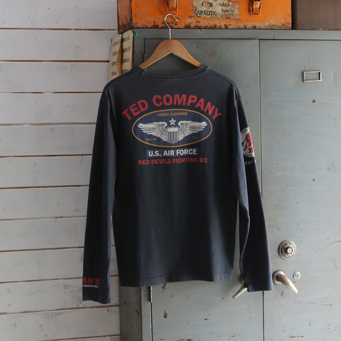 (착용컷) TED COMPANY U.S.A.F. 롱 슬리브 (103) 상품이미지3