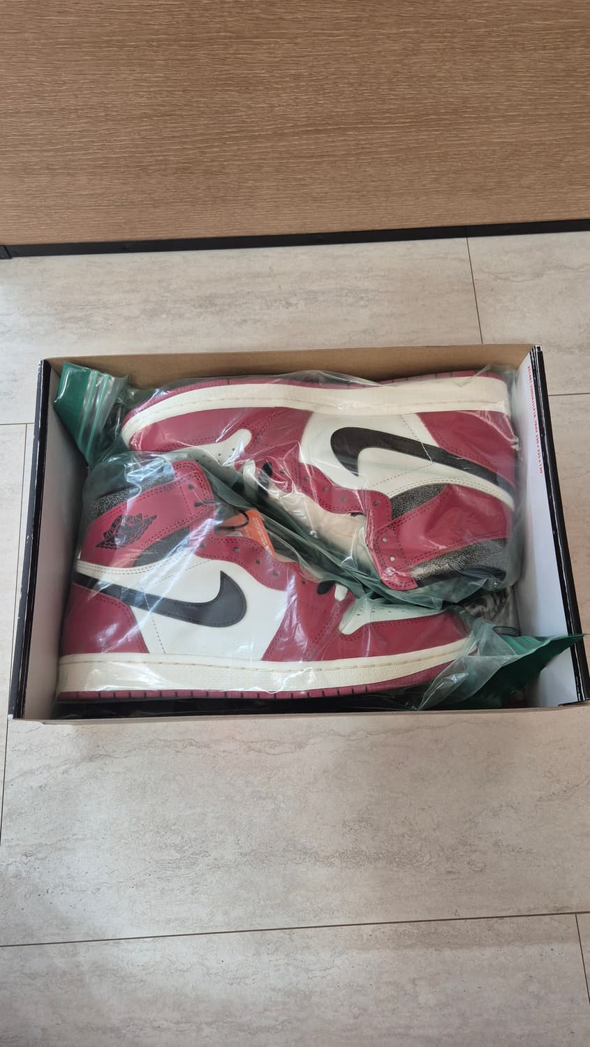 [270 크림/새제품] 조던1 시카고 로스트앤파운드 상품이미지7