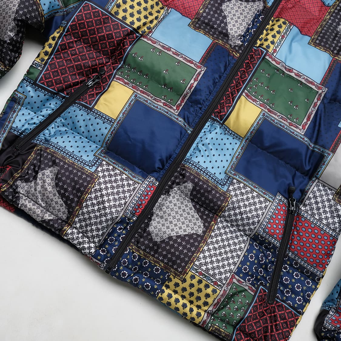 patchwork print puffer 상품이미지5