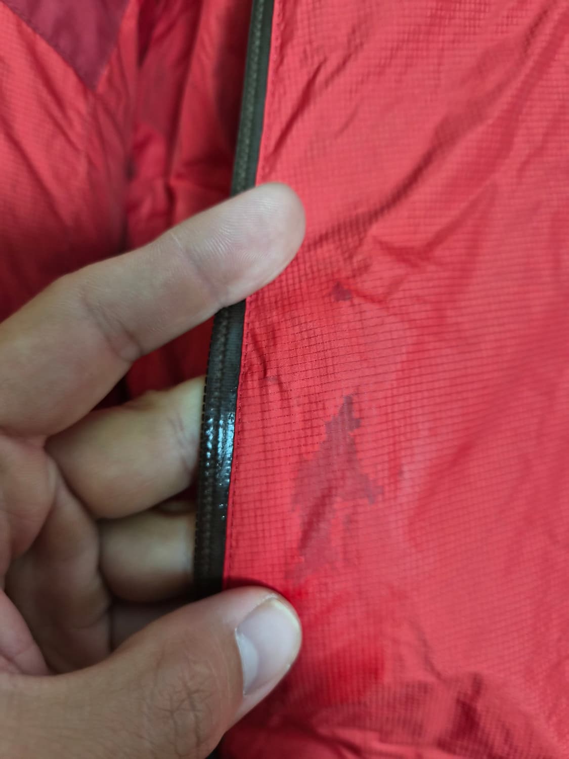 M/100) 컬럼비아 히말라야급 헝가리 구스다운 패딩 팝니다 상품이미지8