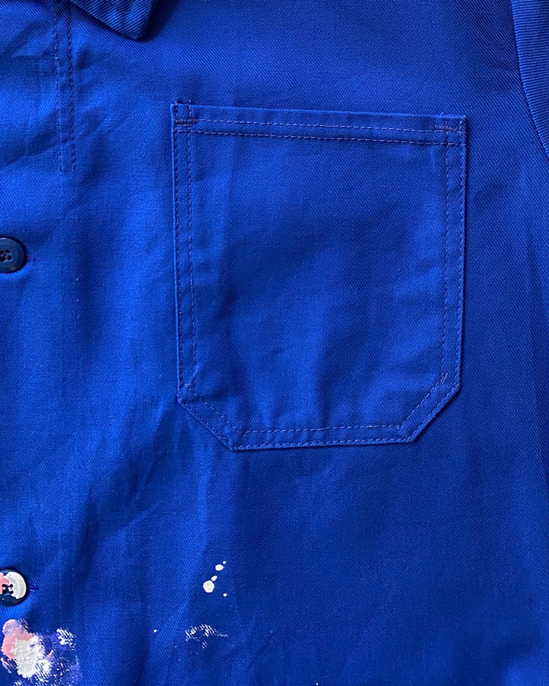 필름 포토그래피 페인팅 프렌치 워크자켓 (수양벚꽃) 상품이미지4