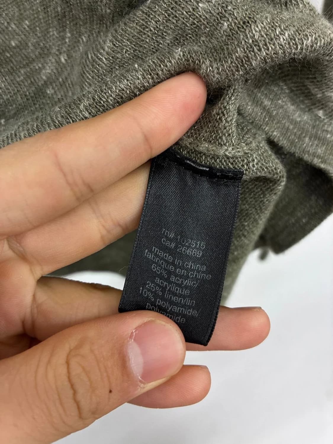 존 바바토스 LUXE 헨리넥 니트 롱슬리브 PN9801 상품이미지7