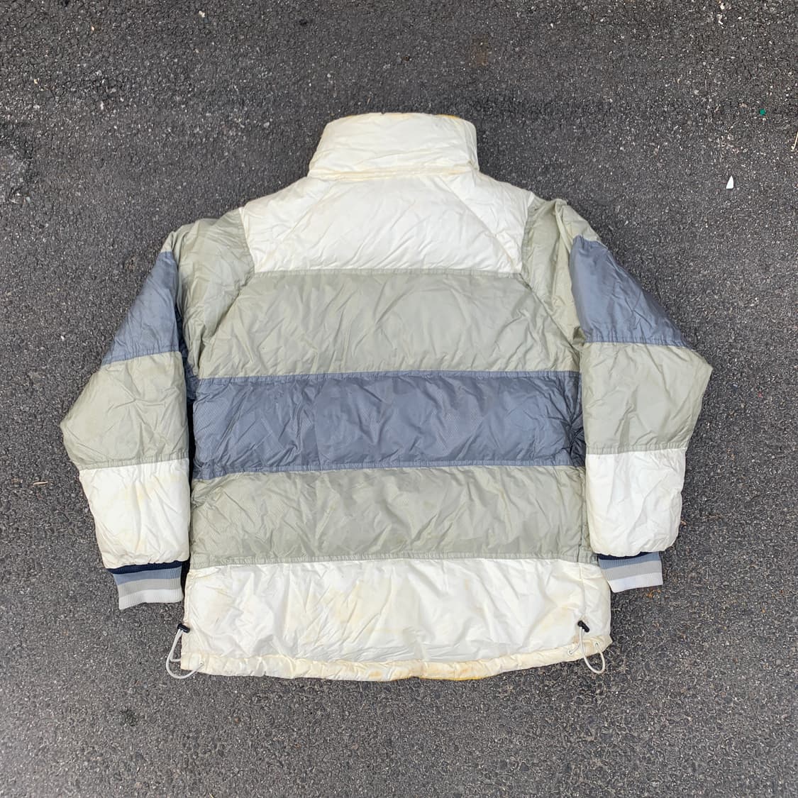 00s 나이키 리버시블 양면 후리스 덕다운 올드스쿨 패딩 XL 상품이미지2