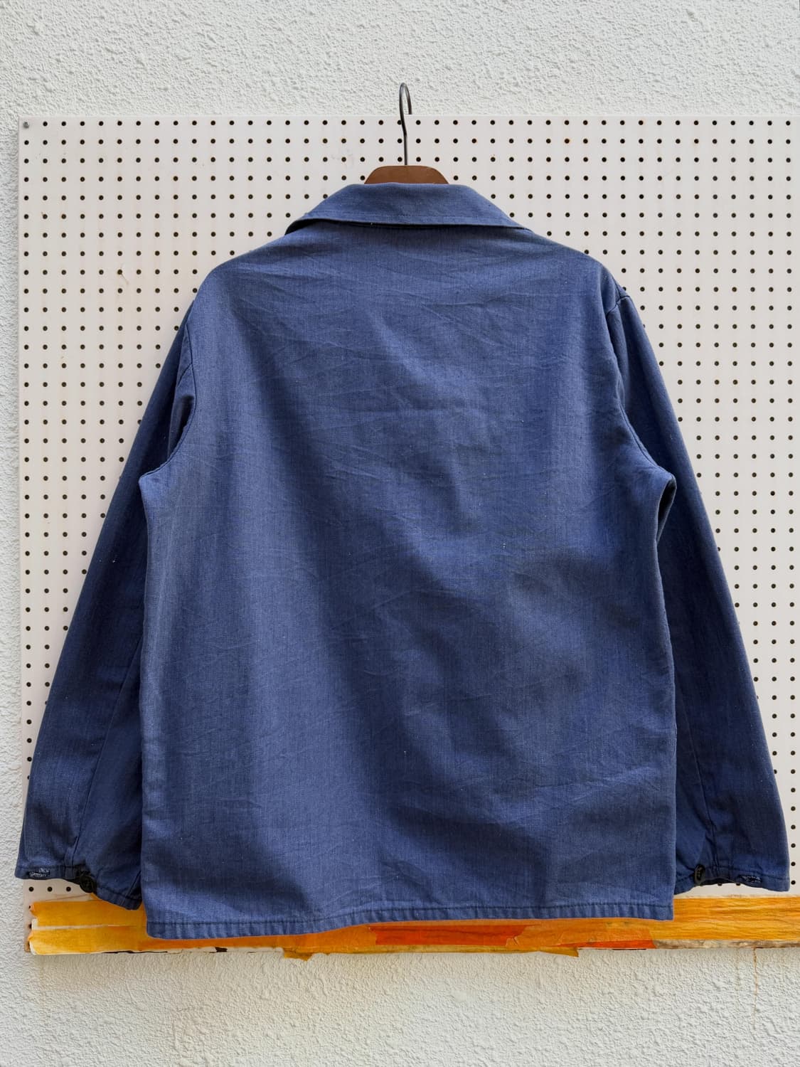 1980s LIGHTWEIGHT CHAMBRAY 샴브레이 프렌치워크자켓 상품이미지2