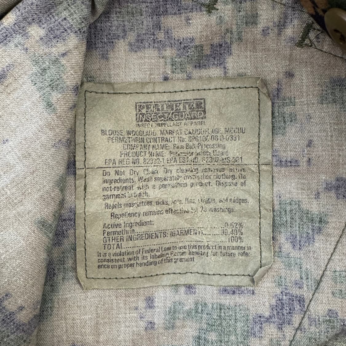 US Army 미 해병대 우드랜드 디지털 카모 셔츠 (XL)  상품이미지8