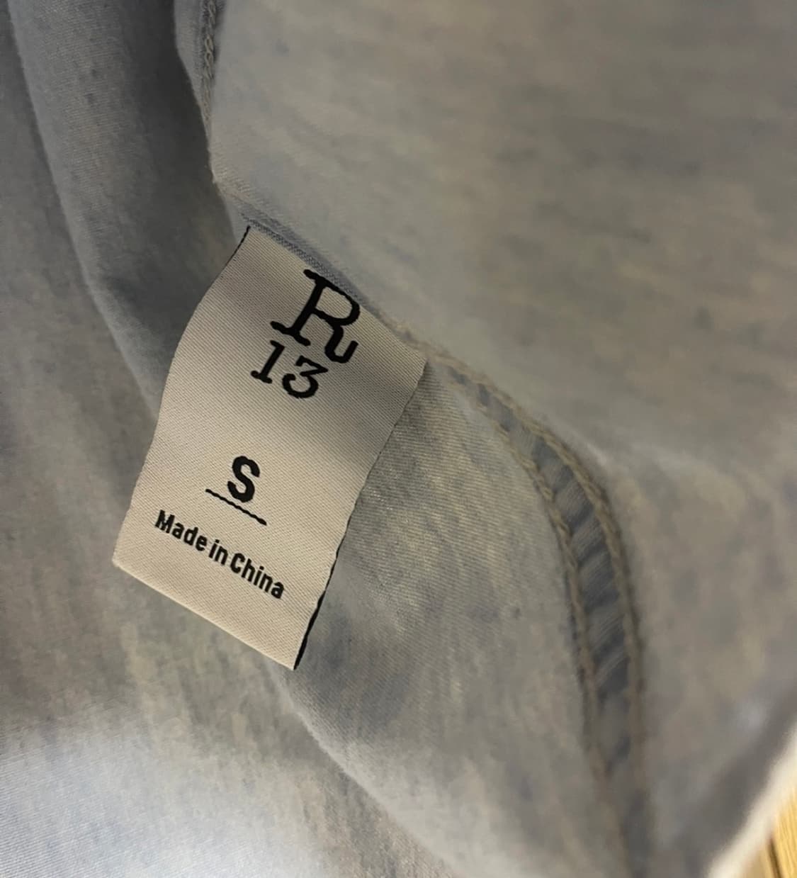 R13 7부 소매 셔츠 상품이미지4