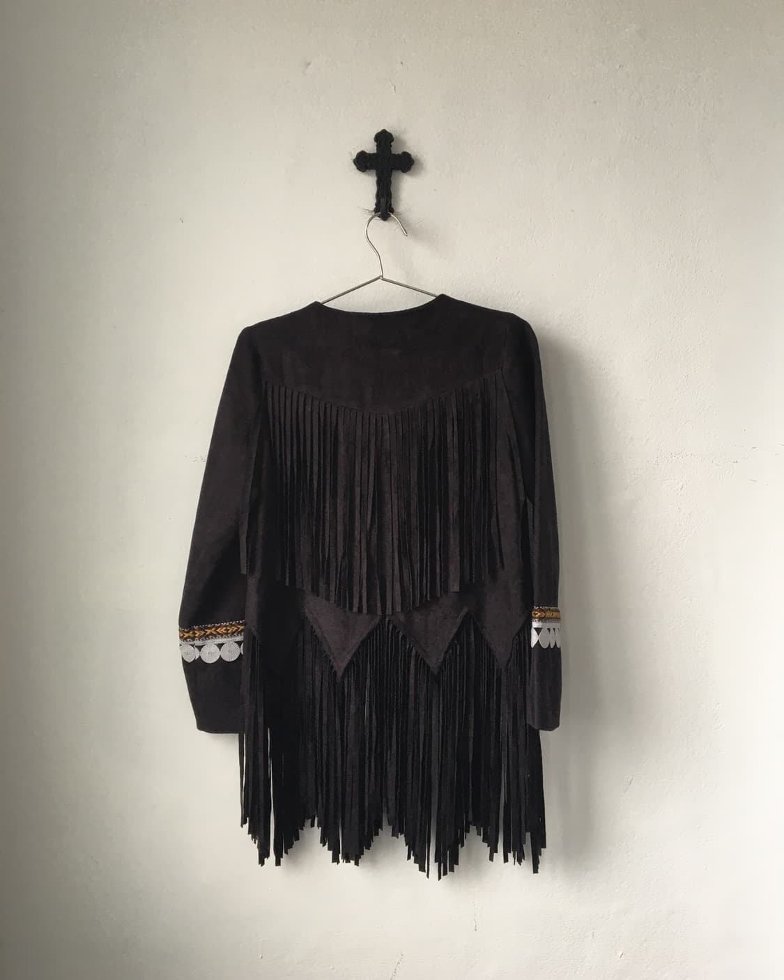 Ethnic mood fringe jacket 상품이미지3