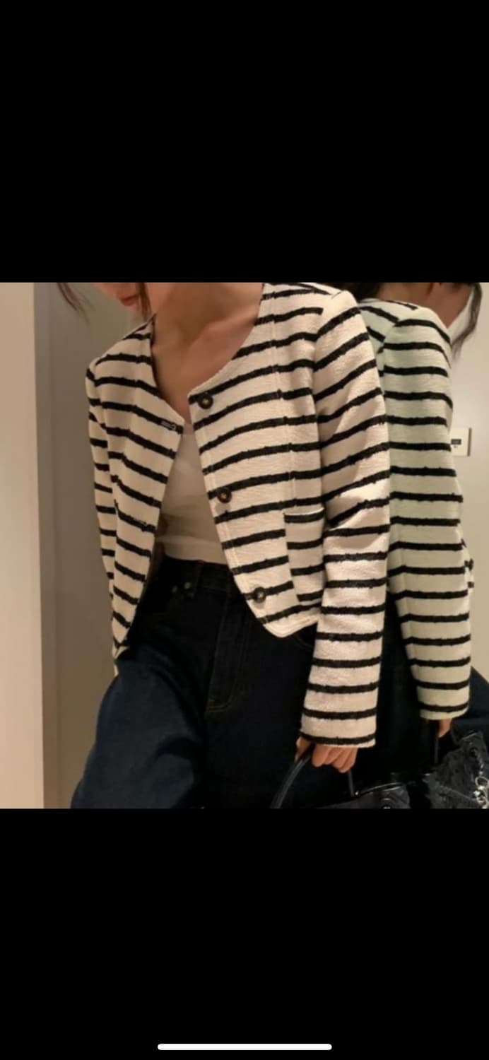 포스터 세인트 트위드 자켓 상품이미지2