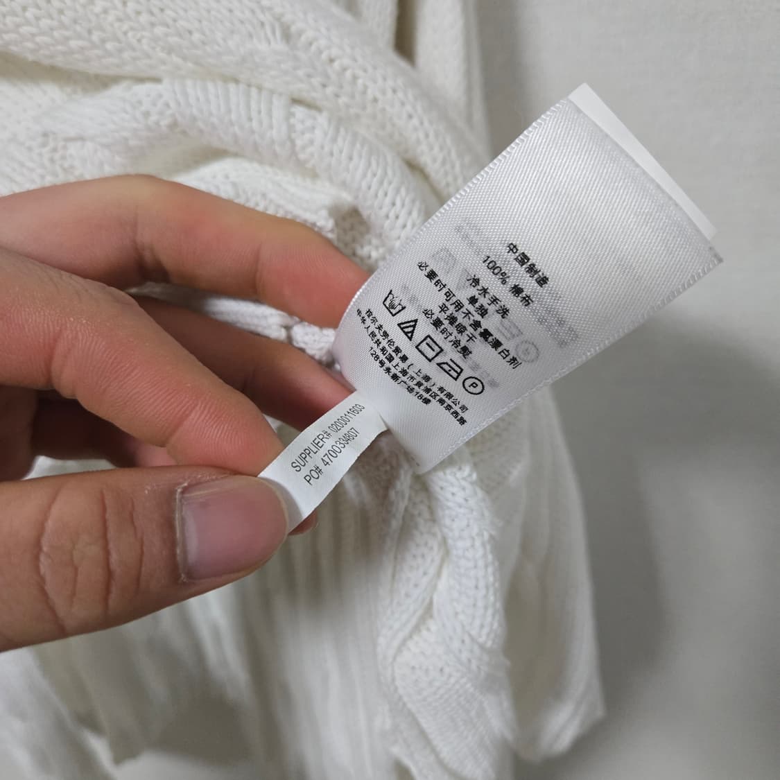 폴로랄프로렌 피마코튼 브이넥 니트 / 여성 니트/ 여자 니트 상품이미지5