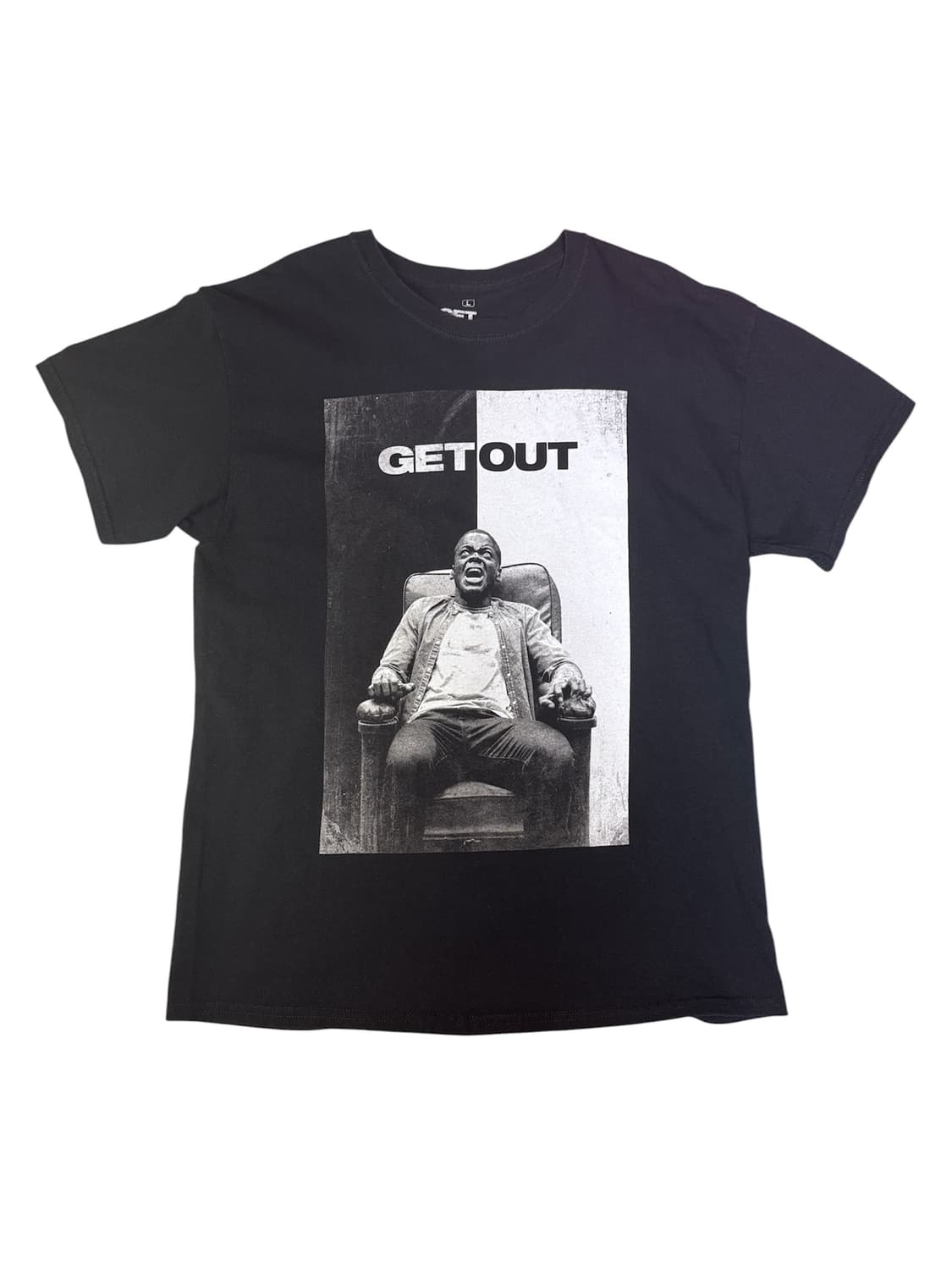 빈티지 영화 겟아웃 GETOUT 프로모션 티셔츠 L 상품이미지1