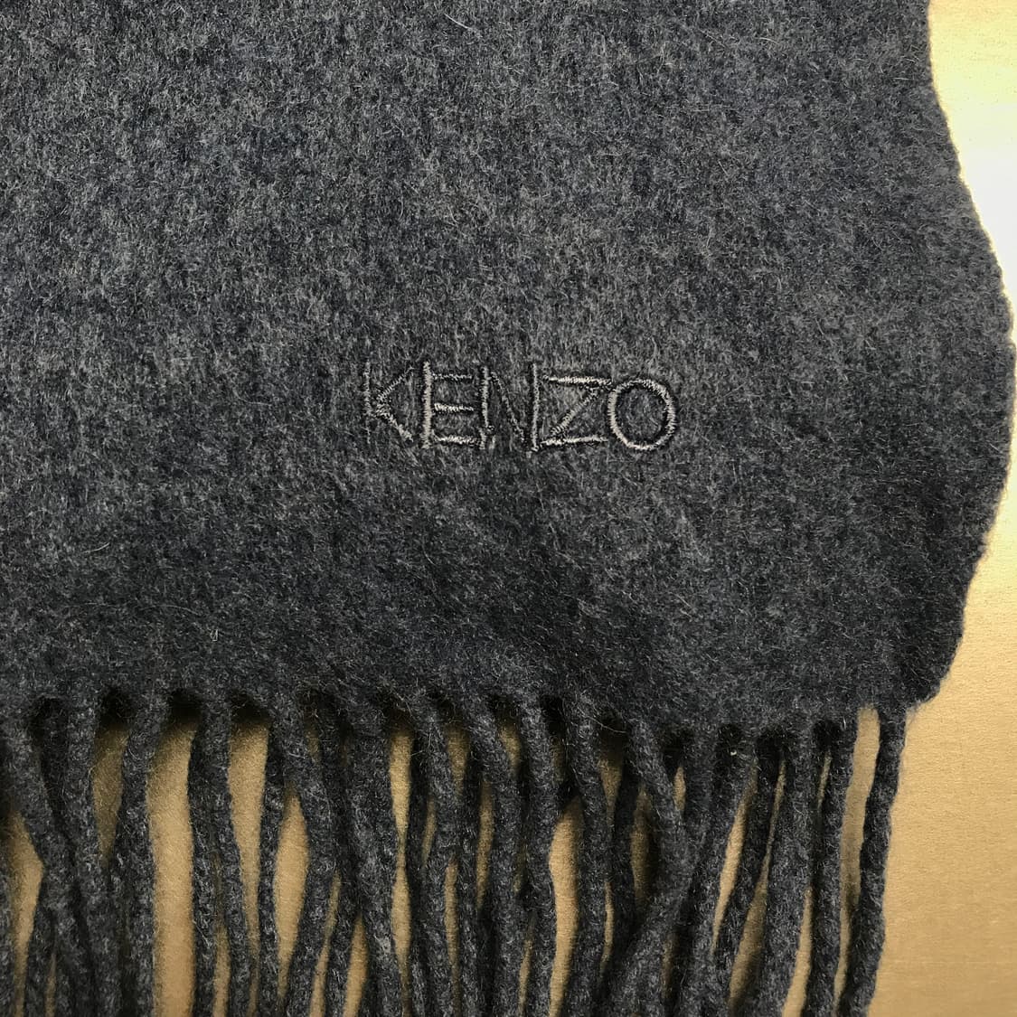 겐조 로고 머플러 블루 상품이미지4