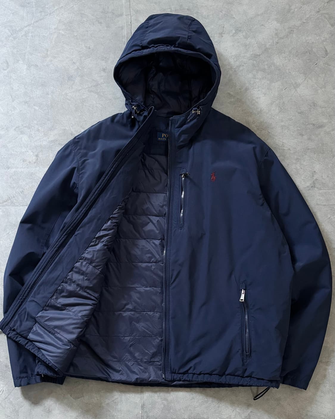 Polo 폴로 랄프로렌 신형 네이비컬러 후디드 덕다운 자켓 상품이미지2