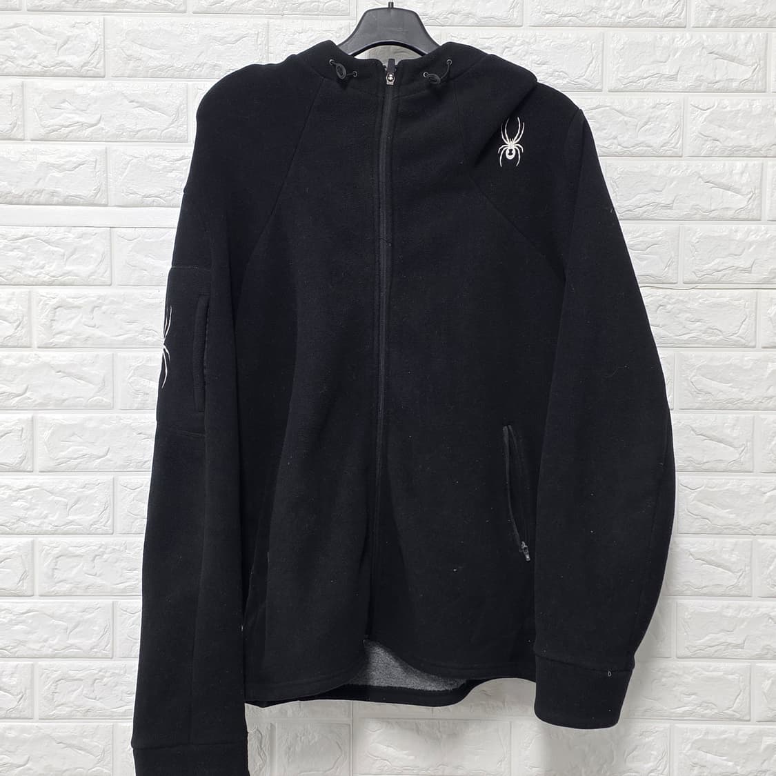 택포_ 스파이더 후드집업 플리스 XL 상품이미지1