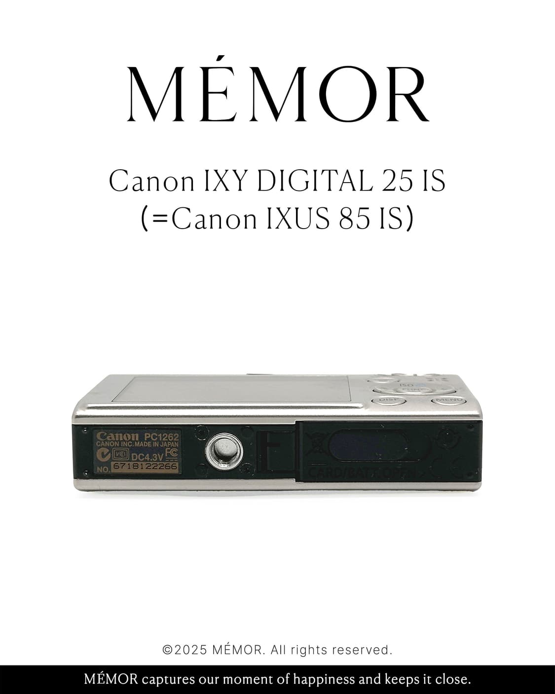 인물,입문자 추천✨ Canon IXY 25 IS (IXUS 85 IS)  상품이미지4