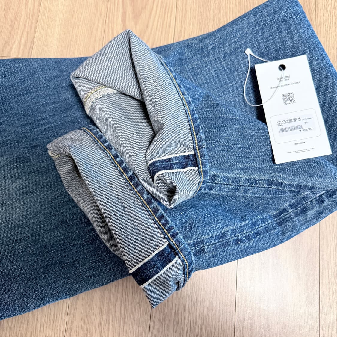 [34] 캐피탈 13.5OZ 5P MONKEY TH 셀비지 데님 상품이미지4