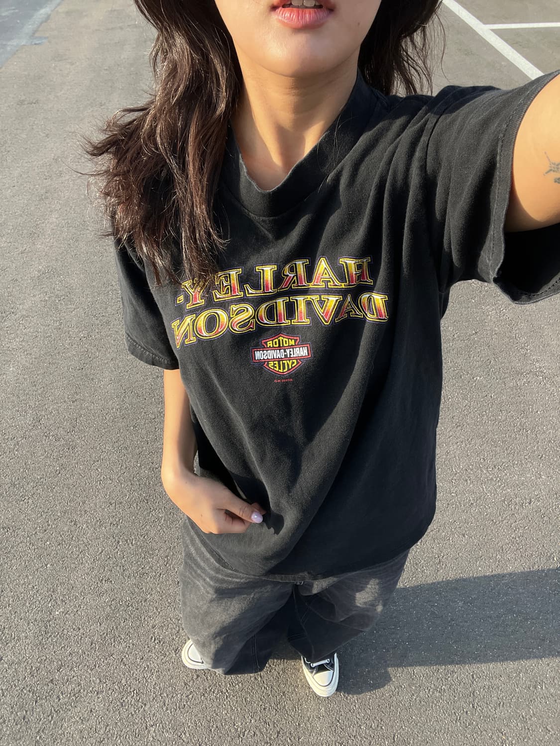 90s 할리데이비슨 MC COY'S GREENBAY 티셔츠 🇺🇸 상품이미지2