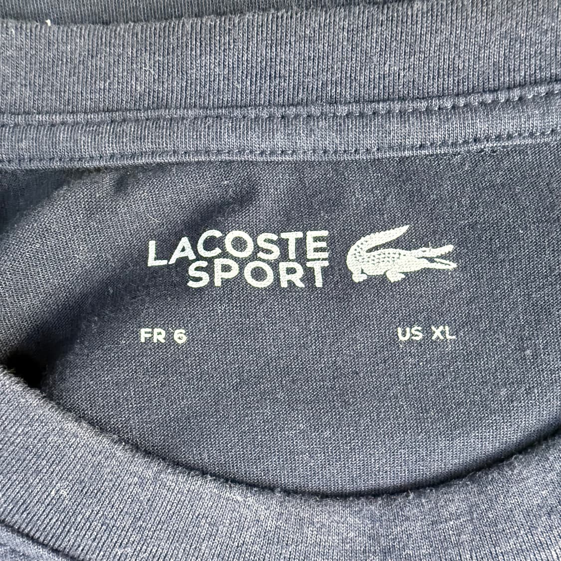 XL 라코스테 크루넥 반팔티 0225T1 상품이미지3