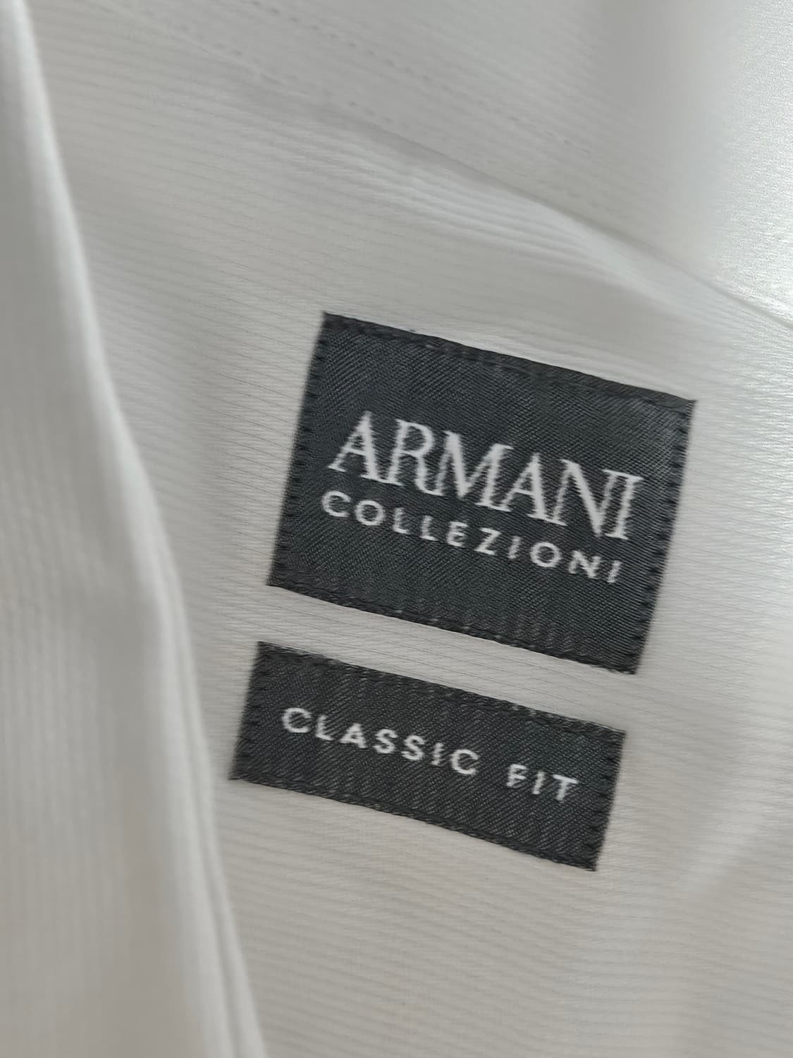 알마니 꼴레지오니 셔츠 화이트 42 상품이미지2