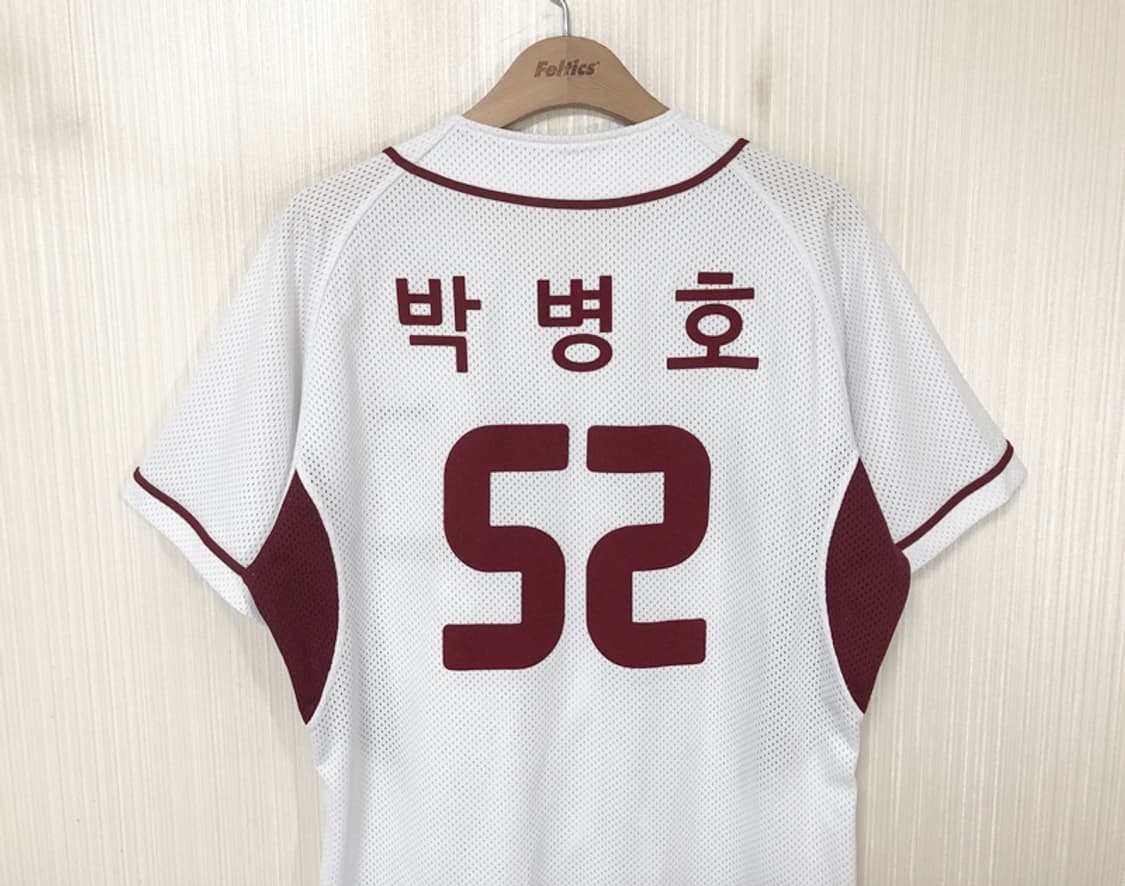 KBO 위팬 넥센(키움)히어로즈 홈유니폼/져지 100 #52 박병호 상품이미지8