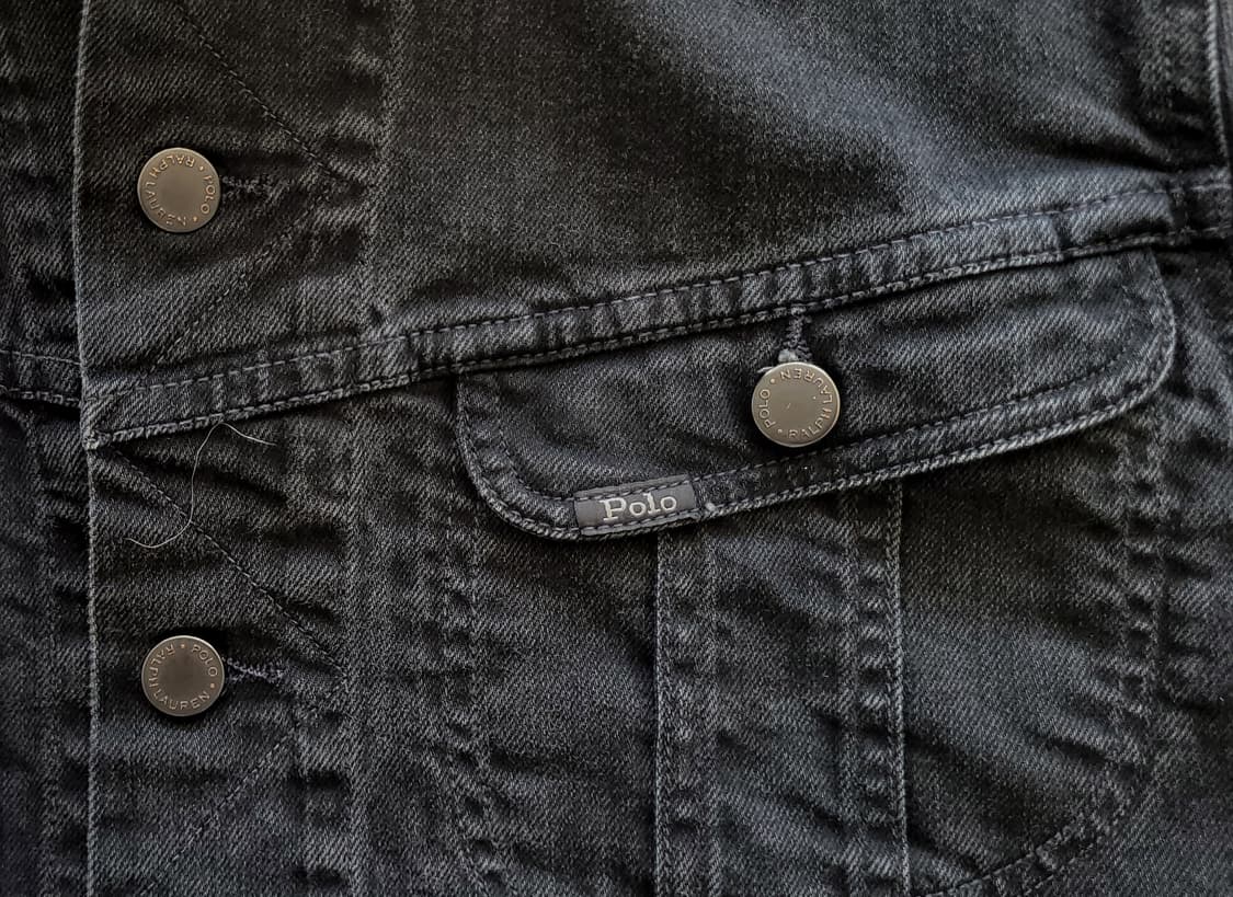 폴로 랄프 로렌 블랙 데님 트러커 자켓 rrl lot271 상품이미지3