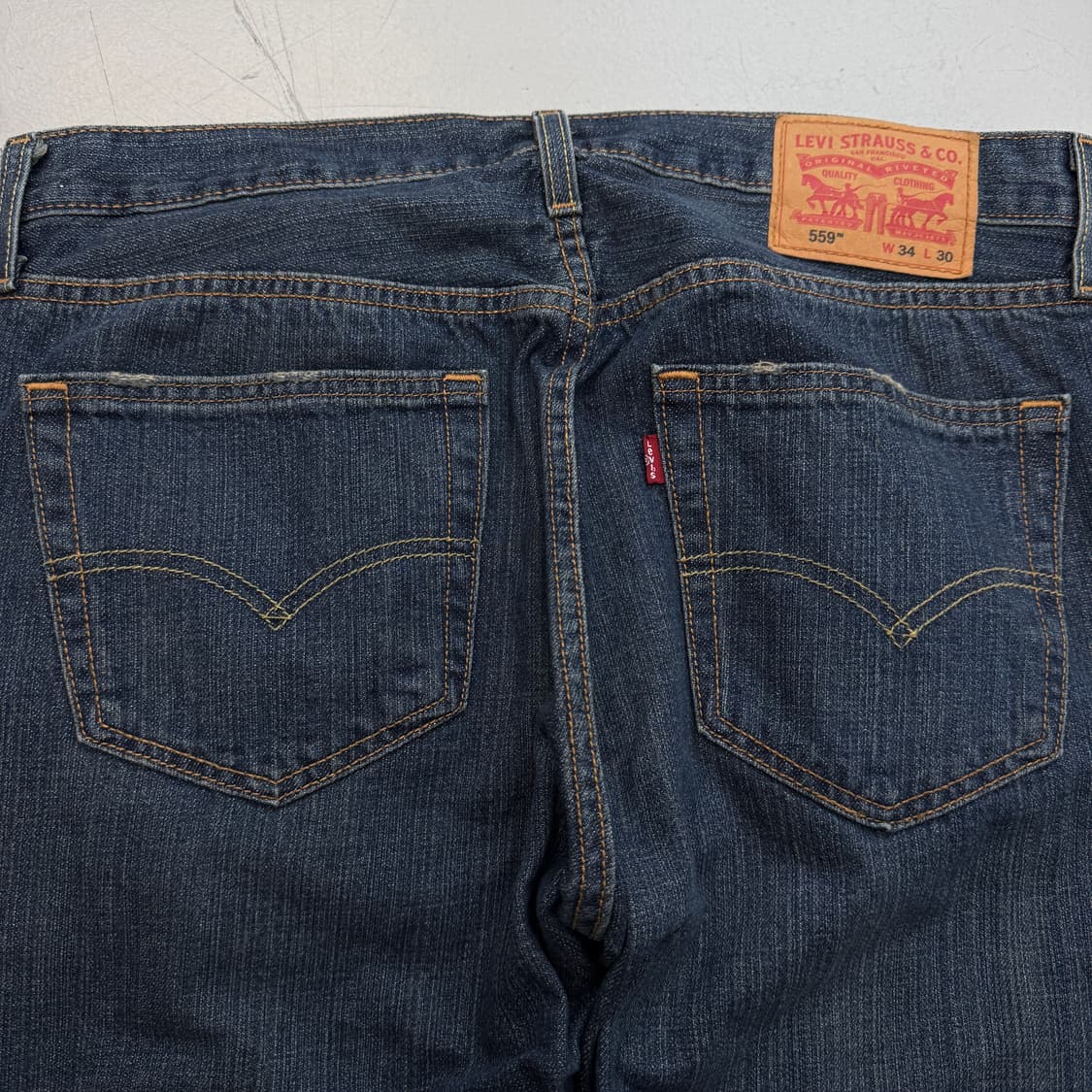 리바이스 559 새깅 워싱 스케이터 데님팬츠 상품이미지5