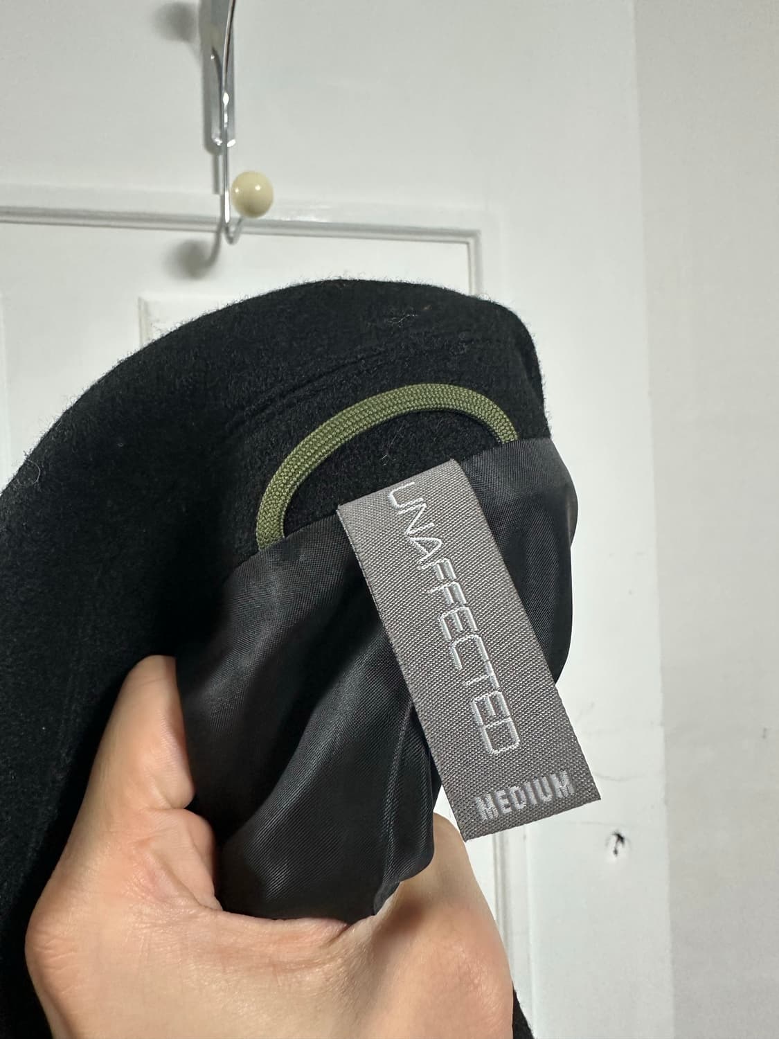 언어펙티드 오버사이즈드 더블 브레스티드 코트 상품이미지3