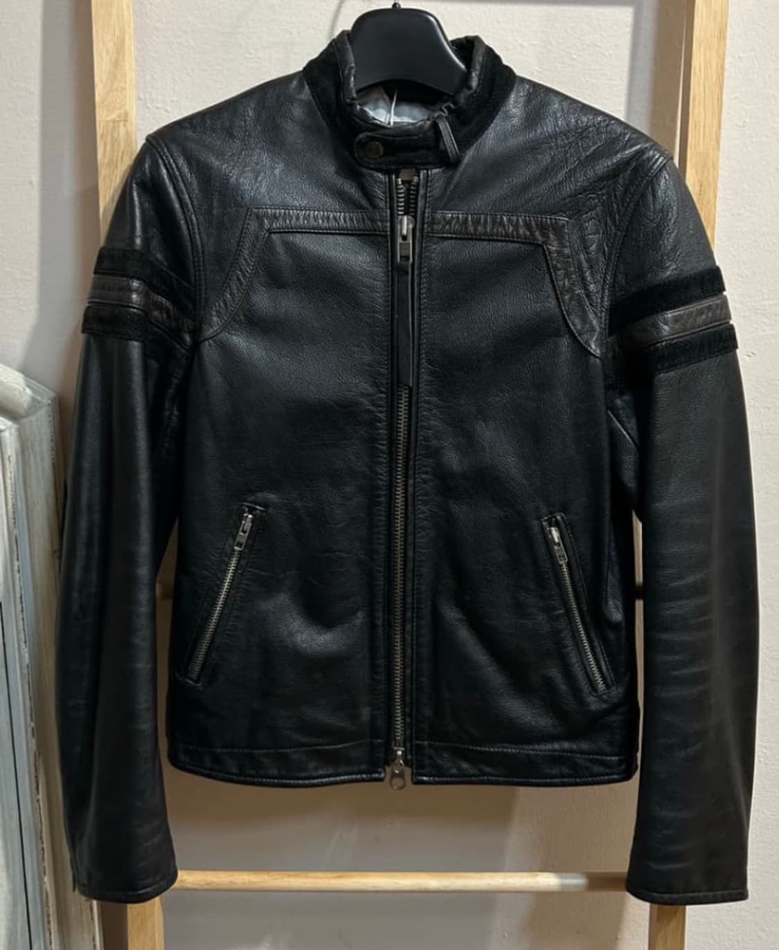 아르마니 레더자켓 상품이미지1