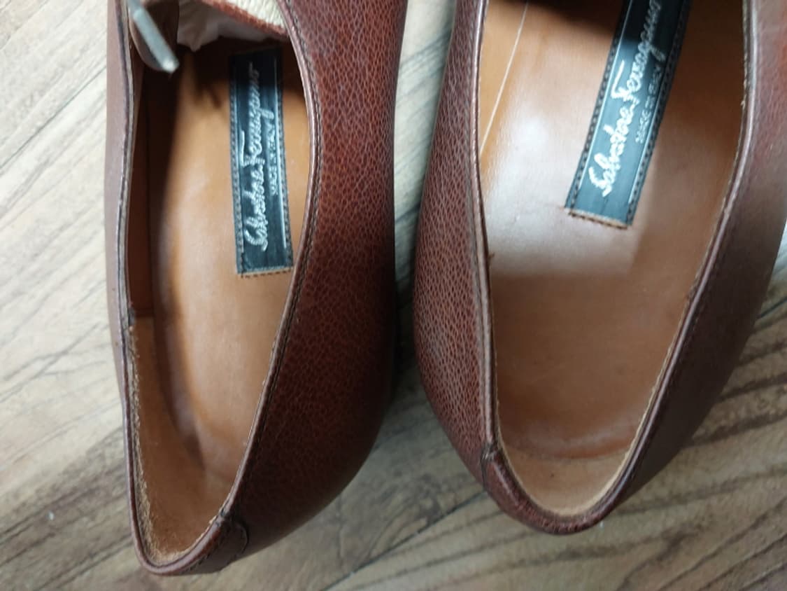 페라가모 정장구두 표기7반  약한볼 255mm 상품이미지6