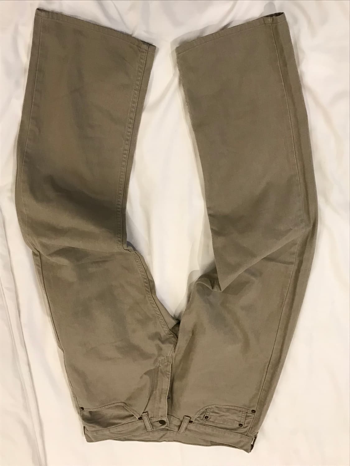 리바이스 505 화이트탭 34/32 베이지 팬츠 상품이미지7