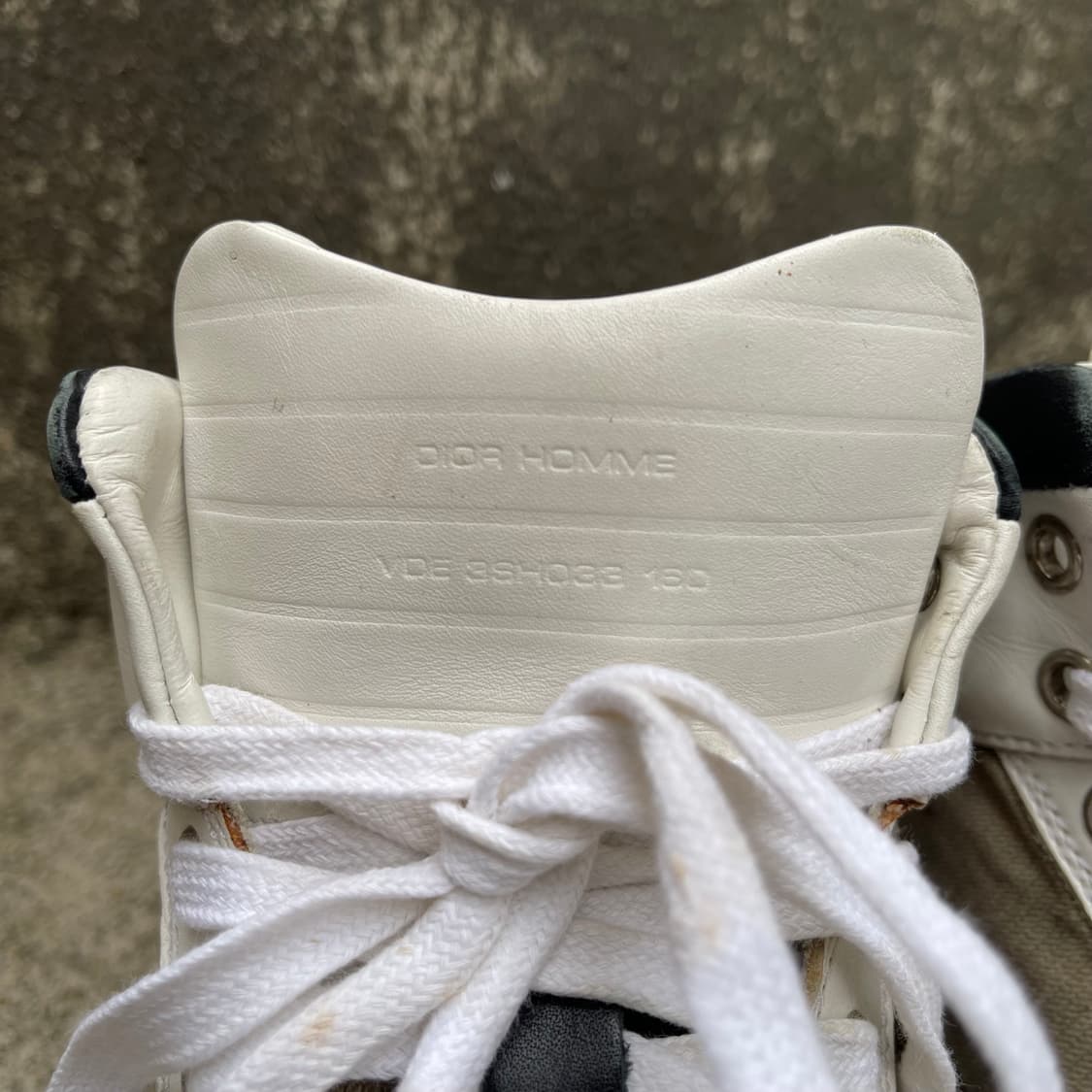 [42.5] Dior Homme 2010s 아카이브 하이탑 스니커즈 상품이미지5