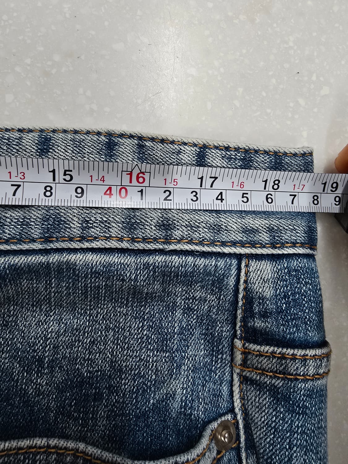 피스워크 청바지 데님 팬츠 상품이미지8