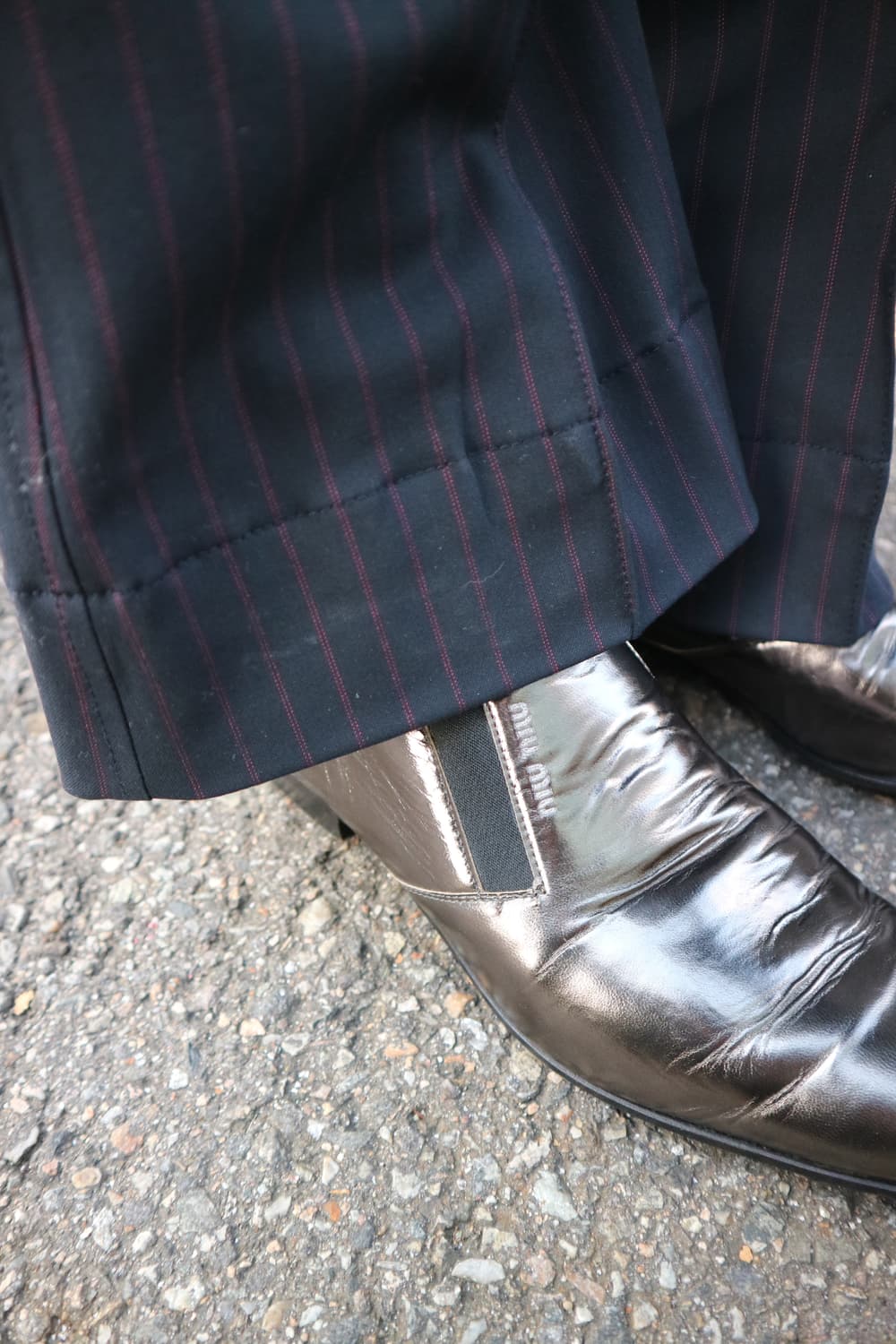 Miu Miu silver derby 상품이미지5