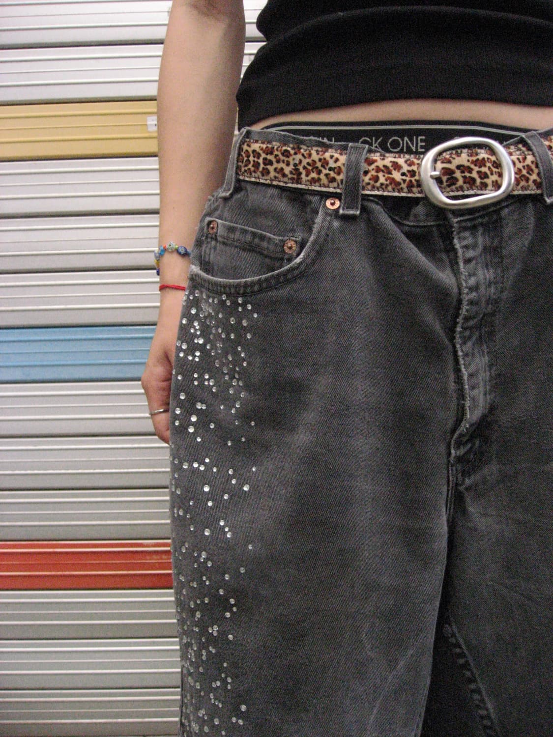 Vintage Levi’s 550 rhinestone 버뮤다 쇼츠 상품이미지6